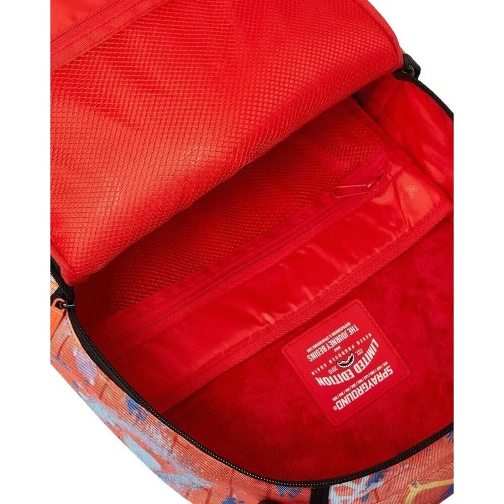 Sprayground Rugrats Paint Situation Dlxr Bag Unisex Graphic Print Backpack SPR11
